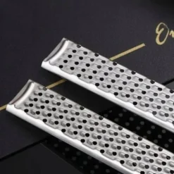 Bärbart citrusrivjärn med långa handtag chokladostfruktrivjärn