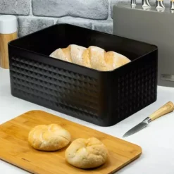 BRÖDBAGARE AV STÅL MED BAMBUBRÄDA KINGHOFF KH-1713