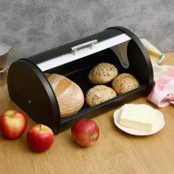 BRÖDBAGARE, BRÖDBEHÅLLARE AV STÅL 2704