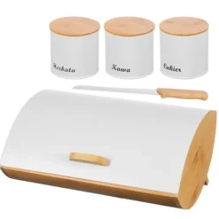 BRÖDBAGARE MED EN SET BEHÅLLARE OCH EN KNIV 2702