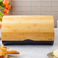 Brödbehållare av stål 38cm brödbehållare KLAUSBERG KB-7712