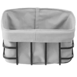 Brödbehållare med grå fyrkantig påse - Hendi 427149