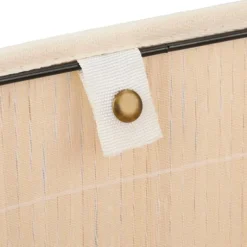 Brödkorg, Bambu, 16x34x23,5 cm, Grå