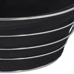 Brödkorg, Rund Metall, 23x11 cm