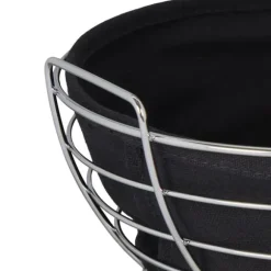 Brödkorg, Rund Metall, 23x11 cm
