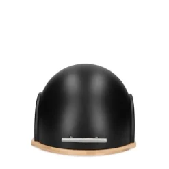 Brödlåda | DARVIN | rund svart | 37x26x22 cm | 996362