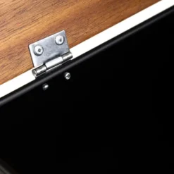 Brödlåda | LOMAS | svart med akacialock | 33x18x13 cm | 872506