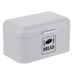 Brödlåda, 16,5x30x19 cm, Silver