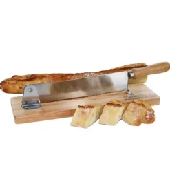 Brödskärare - Cook Concept - 2i1 - Beige - H7 X L37,5 X P9,6 Cm