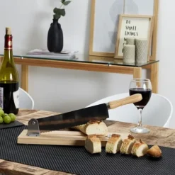 Brödskärare - Cook Concept - 2i1 - Beige - H7 X L37,5 X P9,6 Cm