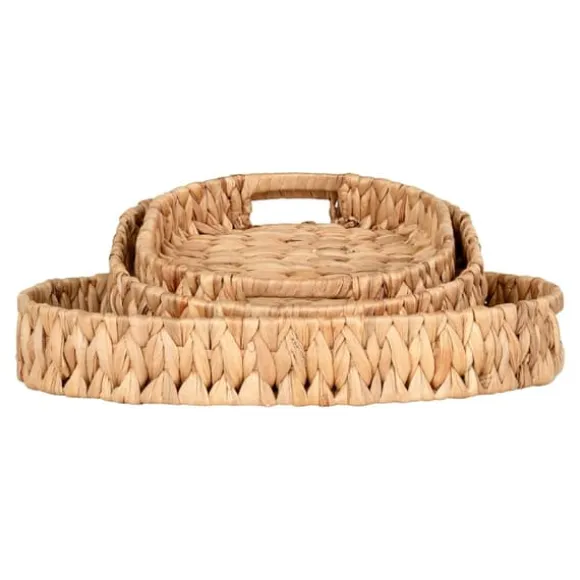 Bricka, Estoril Brickor, 29.5x22 cm / 34x26 cm / 38x30 cm, Naturalfärgad