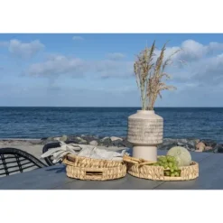 Bricka, Estoril Brickor, 29.5x22 cm / 34x26 cm / 38x30 cm, Naturalfärgad