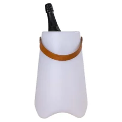 Bristol lampa vinkylare uppladdningsbar vit.