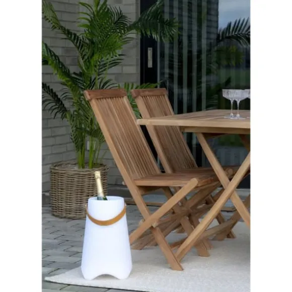 Bristol lampa vinkylare uppladdningsbar vit.