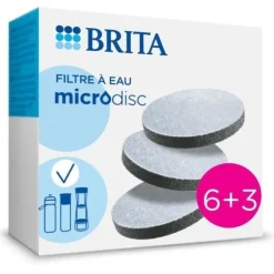 BRITA-patron - MicroDisc - 9-pack - 1 filter = 1 månads filtrering