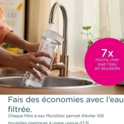 BRITA-patron - MicroDisc - 9-pack - 1 filter = 1 månads filtrering