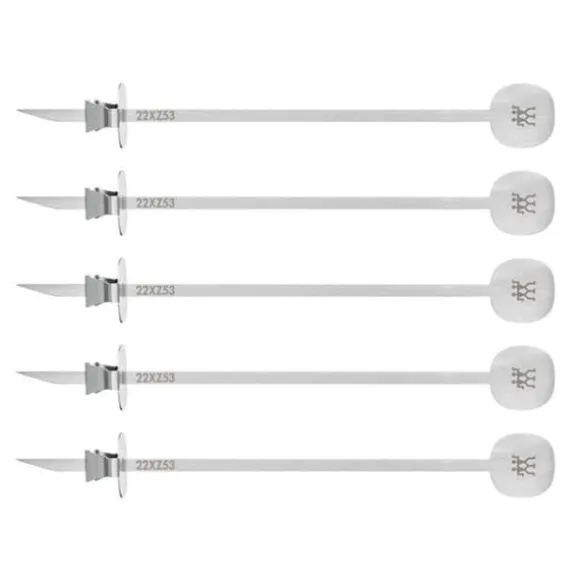 Broche - brochette Zwilling - 1026140 - BBQ+ Set om 5 Spettar
