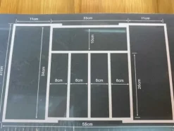 Brunbeste BAMBUS utdragbar lådinsats 1576