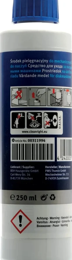 BSH Vårdande medel för diskmaskiner