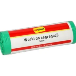 BÄSTSÄLJARE avfallspåsar 120l gröna 8 st.