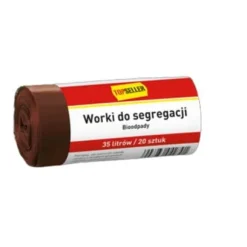 BÄSTSÄLJARE Separationspåsar 35l bruna 20 st.