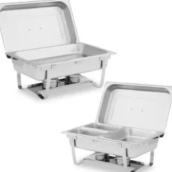 Buffé bain-marie varmare för pastabaserade rätter med GN-behållare 2 x 8l - set om 2 st.