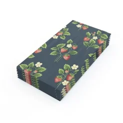 Bufféservetter Jordgubbe marin 16-pack Ivars i Lanna