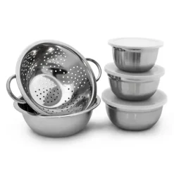 Bunkeskålset, Rostfritt stål, Silver