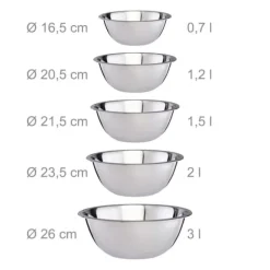 Bunkeskålset, 16,5x6,5 cm, Silver