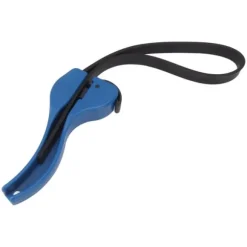 Burklocksöppnare med spärr för svaga händer