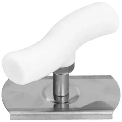 Burköppnare i rostfritt stål Bärbar manuell flasköppnare med ergonomiskt handtag Bekväm att använda för KitchenWhite
