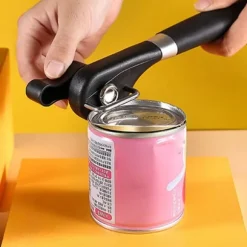 Burköppnare Manual Burköppnare Flasköppnare i rostfritt stål Slät kant Halkfritt handtag för kök