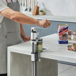 Burköppnare, Manuell kommersiell bordsöppnare, 74x23,5x10 cm, Justerbar kraftig stål