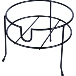 Burkställ med kransvart bas för dryckesdispenser