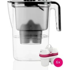 BWT VIDA MEI noir 2,6 l 6 × filter