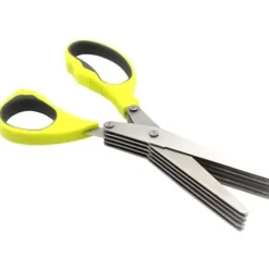 Cadillaps Ciseaux gravé; Herbarier 5 Kantar Multiblade Kökkniv i Rostfritt Stål Grön