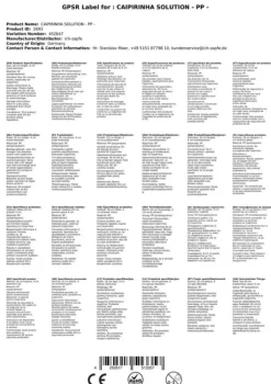 Caipirinha STÄßEL - PP -