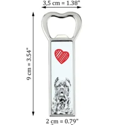 Cane Corso Italiano - flasköppnare med en hund, personlig kylöppnare, unik present till en man från Art-Dog