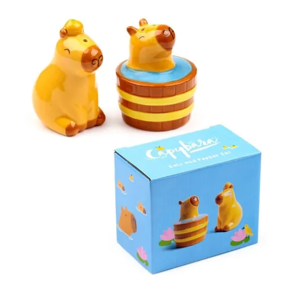 Capybara Salt and Pepper Shaker Set