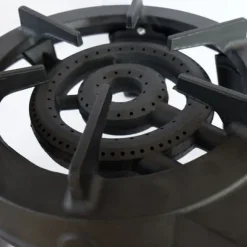 CATERING gjutjärnsgaspis 9,8 KW 4 fot 3 kranar Kraftfull och stabil TRIGLAV