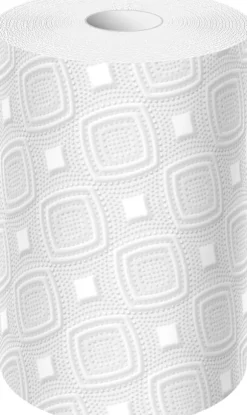 Cellulosahanddukar i rulle VELVET The Longest, 2-lagers, 90 ark, 2 st., vita 100 % cellulosa VLK-5110082