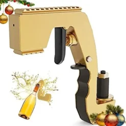 Champagne Gun Wine Dispenser Shooting Fountain Champagne Gun (Guld) [66]
