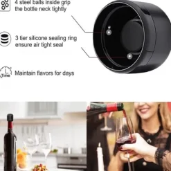 Champagne Räddare Färskbevarad läckagesäker Tätningslock