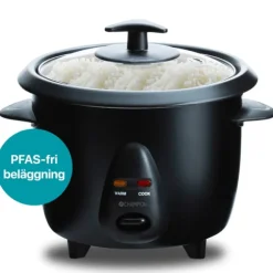 Champion Riskokare Mini Ceramic 0,6L 300W RK400 Svart