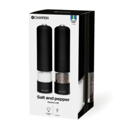Champion Salt- och Pepparkvarn SPK120 Mattsvart