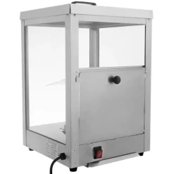 Chip Värmeskåp, 300W Effekt, Bänkdiskdesign,Silver