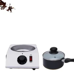 Chokladsmältare, 40W, Justerbar temperatur 30-85°C, Kapacitet 1 kg, Kastrullens diameter 14 cm, Storlek 17x23x11 cm