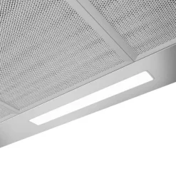 CIARRA Kåpa 90cm A++ 370 m³/h 3 hastigheter Evakuering & återvinning med 2st kolfilter i rostfritt stål