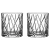 City Whiskyglas DOF 34cl, 2-pack - Orrefors