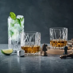 City Whiskyglas Old Fashioned 25cl, 2-pack - Orrefors